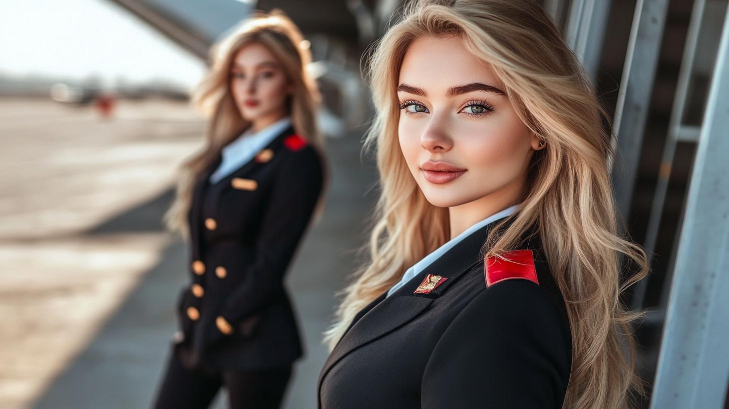 Стюардесса из России удивила фанатов фотосессией в полупрозрачном корсете