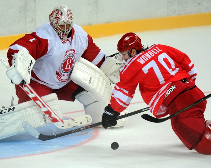 «Спартак» обыграл «Витязь» в единственном матче, состоявшемся 24 октября в КХЛ