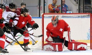 Швейцария дожала Латвию за 8 секунд до конца матча на Олимпиаде в Сочи