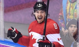Канада сумела дожать Латвию в третьем периоде четвертьфинального матча