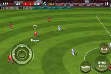 Жизнь среди пескарей: в дополнение к высшей лиге, FIFA Soccer 12 также позволяет вам играть в нижних дивизионах