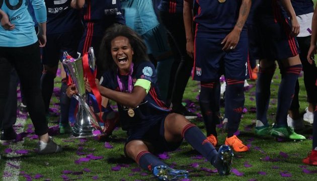 Лион выиграл киевский финал женской Лиги чемпионов УЕФА / Фото Павла Багмута