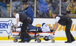 Стивен Стэмкос, получивший серьезную травму, возможно, успеет восстановиться к Олимпиаде в Сочи (видео)