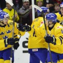 Счет в матче Швеция — Россия после второго периода не изменился