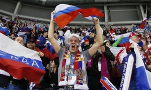 В матче Россия – Словакия счет после первого периода не открыт