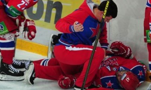 Александр Радулов получил серьезную травму в матче со Спартаком