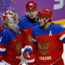 В матче США – Россия после второго периода счет 1:1