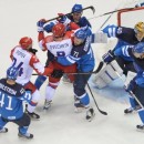 Сборная России провалила четвертьфинальный поединок против финской команды