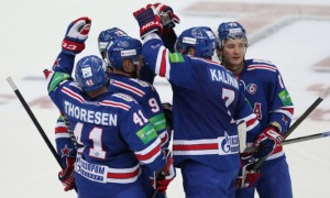 СКА выиграл первый поединок у «Локомотива» в серии плей-офф